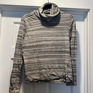 Toad & Co striped turtleneck (like new!)